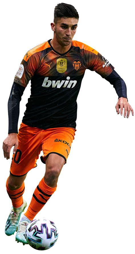 Terminó con un disparo desviado, dos oportunidades. Ferran Torres football render - 66307 - FootyRenders