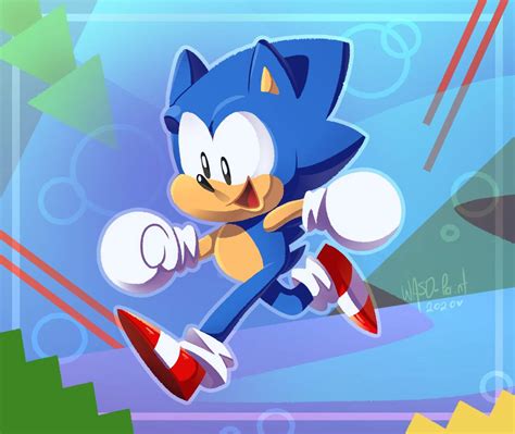Classic Sonic Speedpaint Sonic The Hedgehog Amino