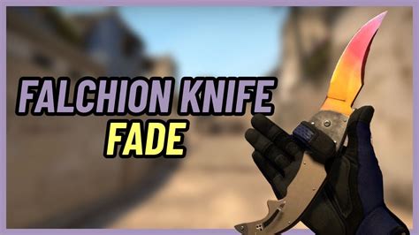 Falchion Knife Fade Csgo Knife Showcase Youtube