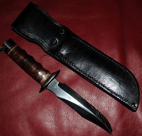 Vietnam 5th Special Forces Group Macv Sog Bowie Knife 133 Warpath