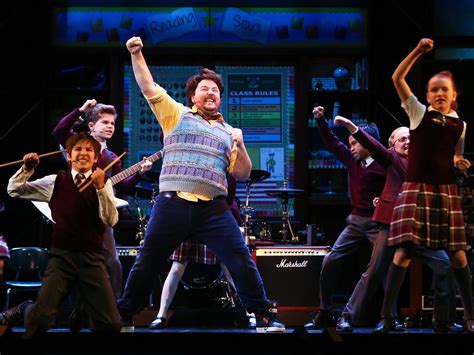 School Of Rock Review Explosion Of Young Talent Brings Audience To Its