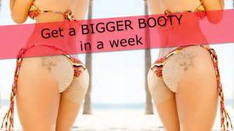 How To Get Bigger Booty In A Week Ways Get A Bigger Bum In 2019 Youtube