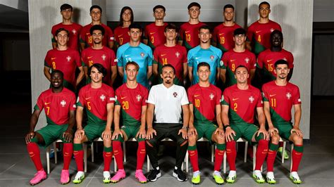 O Onze De Portugal Para A Final Do Campeonato Da Europa Sub 19