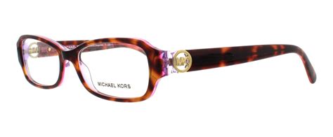 michael kors eyeglasses mk8002 anguilla 3003 tortoise pink purple 52mm
