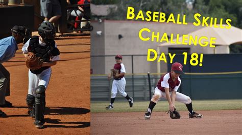 Baseball Skills Challenge Day 18 Youtube