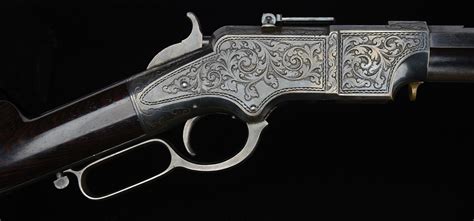Lot Detail A Magnificent 1860 Henry Factory Engraved And Silver