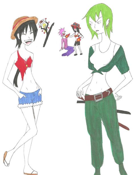One Piece Gender Bender By KrazyKhaosKat