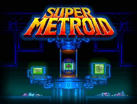 Super Metroid Title Screen Refinement By Grishnak Mcmlxxix Super