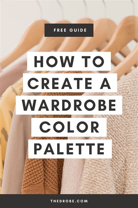 How To Create A Color Palette For Your Wardrobe And Why You Need One