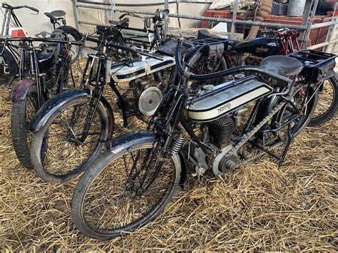 Barn Find 8 Historic Motorcycles Found In Northern Irish Racing Legend