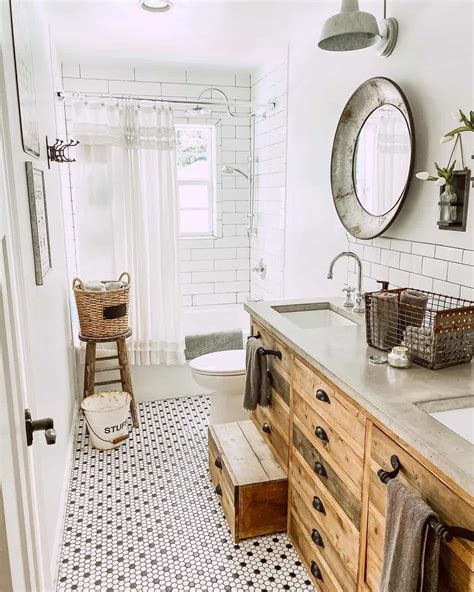 Black And White Penny Tile Bathroom Flooring Soul And Lane