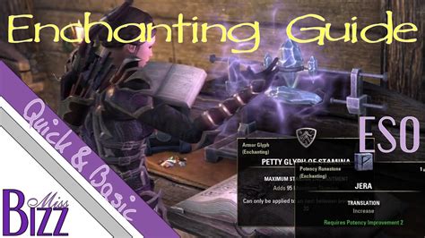Eso Enchanting Guide Quick And Basic How To Enchant In Elder Scrolls