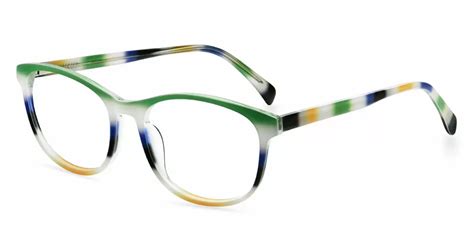 h5090 oval white eyeglasses frames leoptique