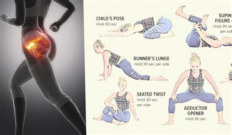 A strong, flexible muscle — so even as you tackle gentle hold each of these lower back and hip stretches for at least 15 to 30 seconds, and repeat several times on each side. 5 Hip Stretches That Will Loosen Up Tight Hip Flexors For A More Comfortable Workout - Free Gym ...