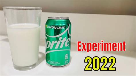 Sprite Milk Experiment Youtube