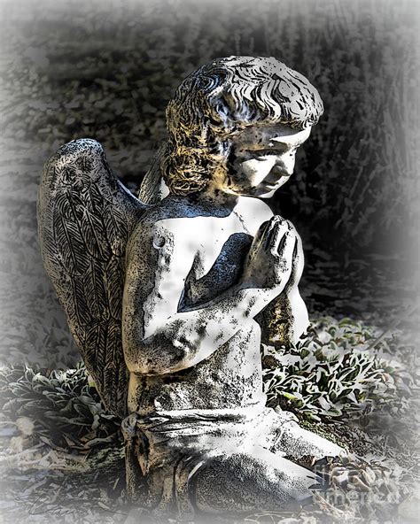 Little Angel Statue Photograph By Danuta Bennett