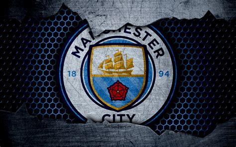 If you're looking for the best manchester city logo wallpaper then wallpapertag is the place to be. Manchester City, 4k, football, Premier League, England, emblem, logo, football club, Manchester ...