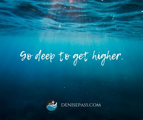 Plunging Into A Deeper Walk With God In 2019 Denise Pass
