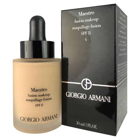 Giorgio Armani Maestro Fusion Makeup Maquillage Fusion Spf 15 4 By