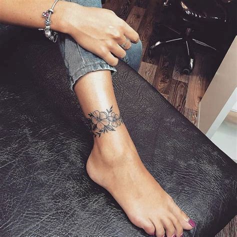 love this special tattoos anklet tattoos leg tattoos women