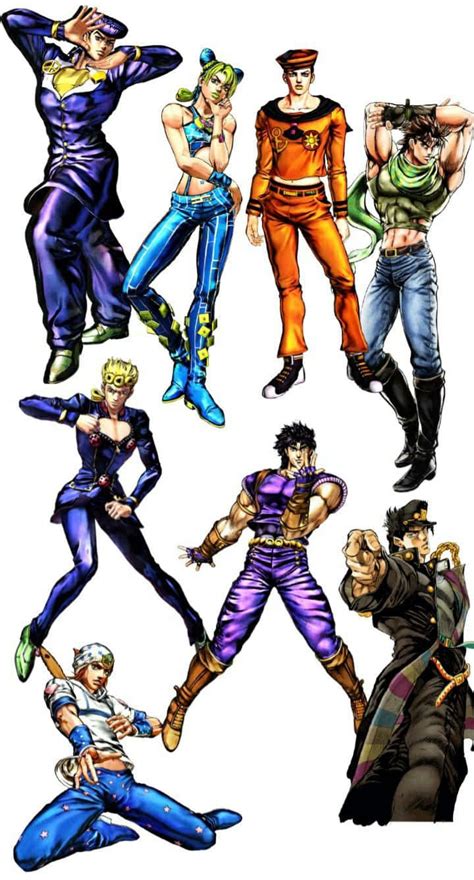 Download Jojos Bizarre Adventure Iconic Jojo Pose Wallpaper