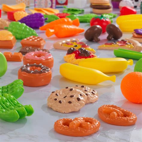 Buy Kidkraft 115 Piece Deluxe Tasty Treats Pretend Play Food Set