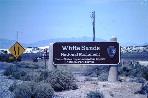 Entrance To White Sands Nm White Sands National Monument National