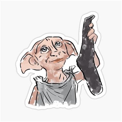 Dobby Stickers For Sale Harry Potter Stickers Harry Potter Painting Harry Potter Drawings