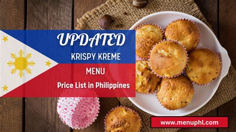 Krispy Kreme Menu Philippines Updated Prices