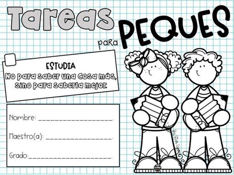 Tareas Para Pequespages To  0001 Tarea De Preescolar Cuaderno De