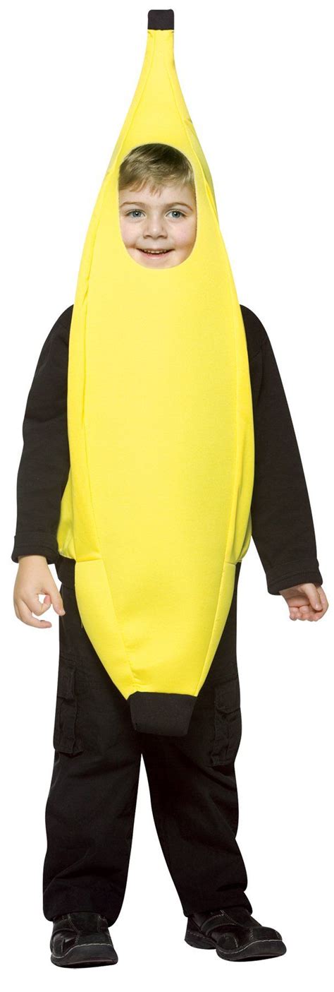 Uhc Boys Banana Outfit Comical Theme Fancy Dress Child Halloween