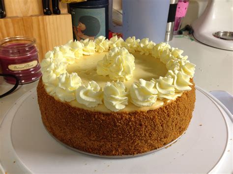 Not nearly what you would expect it to be. Cheesecake using Bakerella's recipe and stablized whipped ...