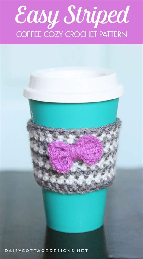 Diy Coffee Cozy Ideas That Will Make Your Coffee Cup Unique