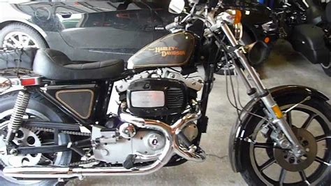 1979 Harley Sportster Xls 1000 Startup Youtube