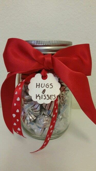 Mason Jar Diy Hugs And Kisses Chocolate Mason Jar Ts Decoupage
