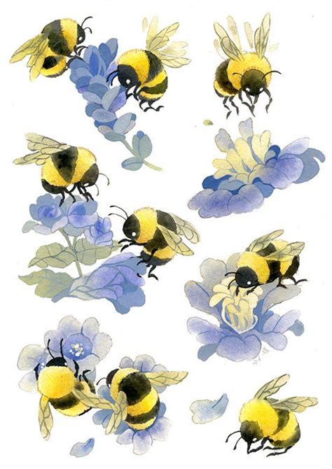 Riikka Auvinen Na Twitterze Busy Fuzzy Bees 2018 🐝🌼 Bee