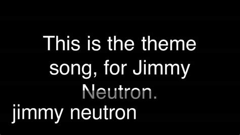 Jimmy Neutron Sound Clip Youtube