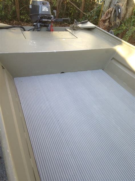 Installing A Floor In An Aluminum Boat