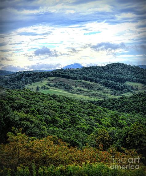 Blue Ridge Parkway Views Buffalo Mountain Floyd Virginia Photograph