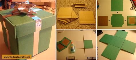 The inside is decorated with new balzer designs stamps produced by i. How to Make an Explosion Box - DIY Paper Crafts - Kids Art ...