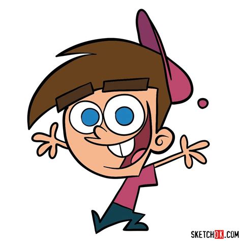 How To Draw Timmy Turner Sketchok Easy Drawing Guides