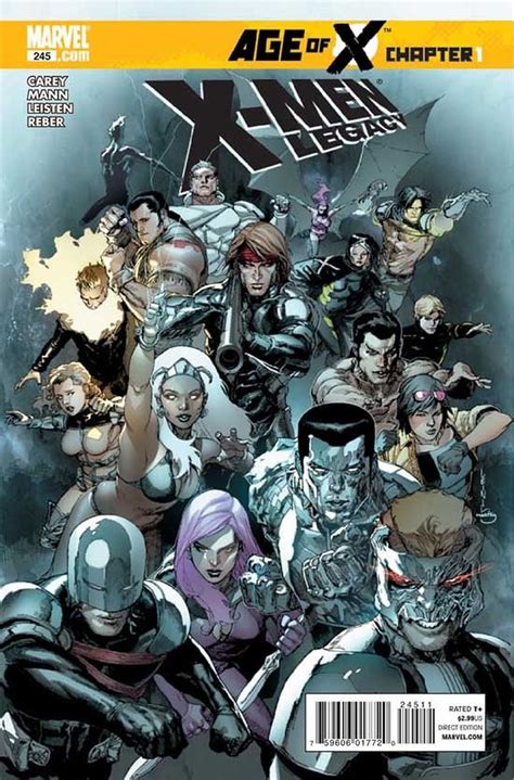 Marvel Comics New Age Of X From Writer Mike Carey Artist Clay Mann