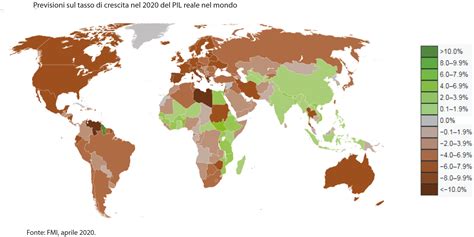 Previsioni Sul Tasso Di Crescita Del Pil Reale Nel Mondo Nel 2020