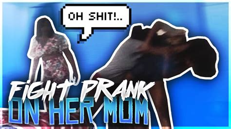 Fight Prank On Nene Mom 😂 Youtube