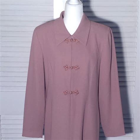 Chaus Dresses Vintage Chaus Rose Suit Dress W 3 Decoratives Poshmark