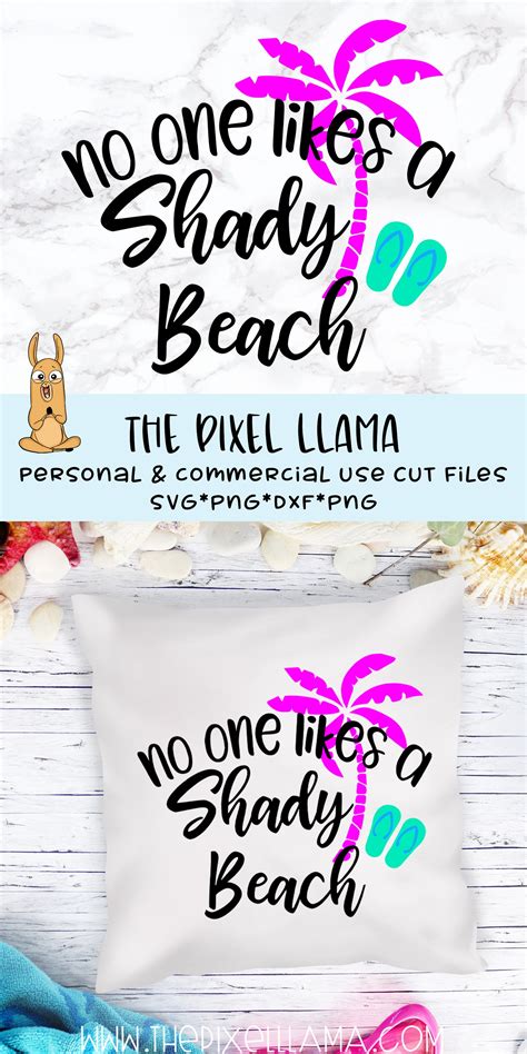 No One Likes A Shady Beach SVG Cut File 100824 SVGs Design Bundles