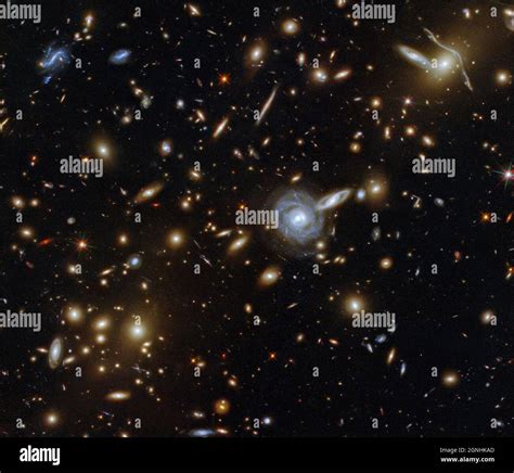 Aco S 295 Galaxy Cluster High Resolution Stock Photography And Images