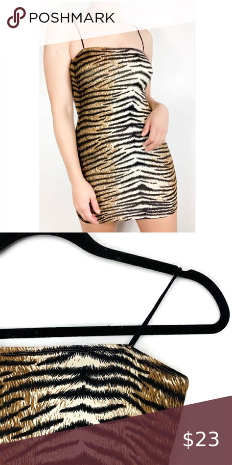 Cami Tiger Dress Clothes Design Tiger Print Women Shopping