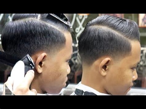 Maybe you would like to learn more about one of these? Model rambut sekolah terkini||Temple Taper Fade Tutorial ...