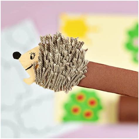 Paper Hedgehog Craft Hello Wonderful